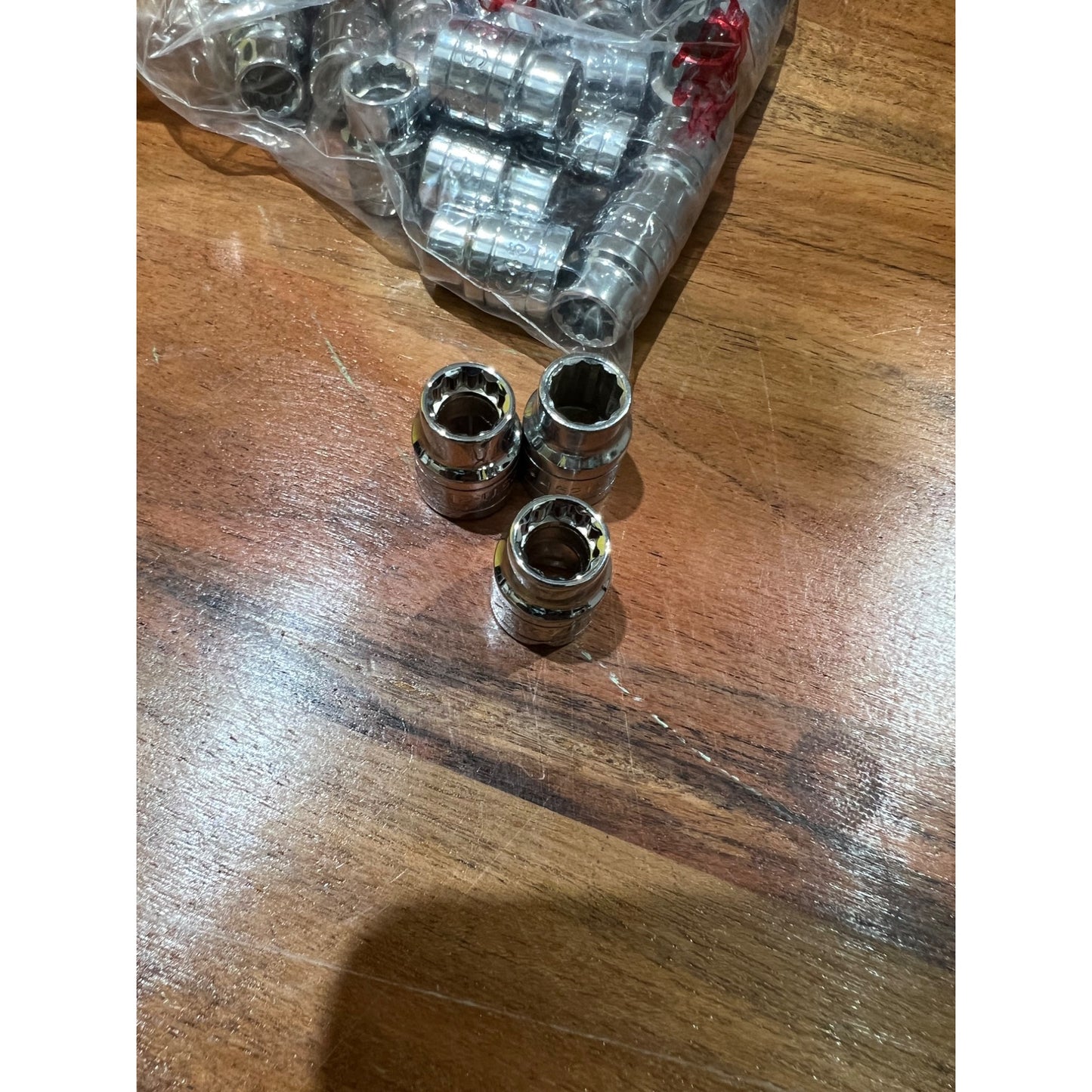 3- S-K Tools 3/8” Socket #45212 12 Point 3/8” Drive Lot/3 New NOS SK