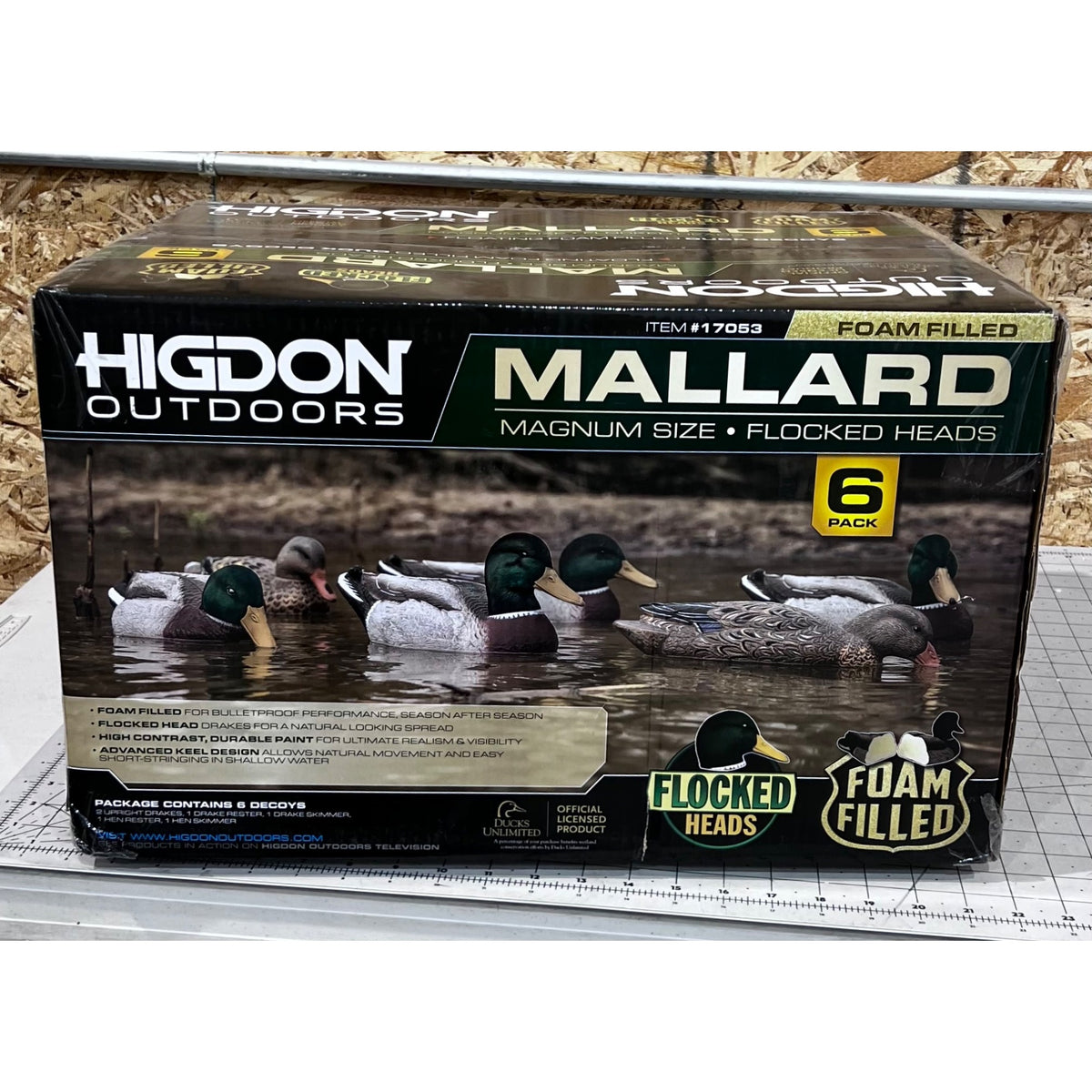 Higdon Outdoors 17053 Magnum Mallard Foam Filled Floaters Multi Color Mallard
