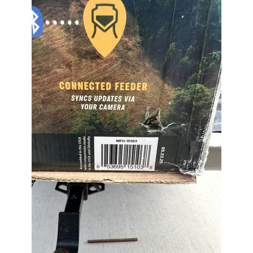 Moultrie Deer Feeder Stand 200 lb Capacity Sync to Camera