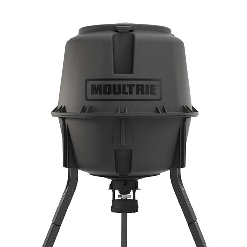 Moultrie Deer Feeder Stand 200 lb Capacity Sync to Camera