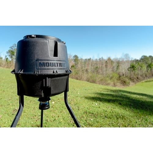 Moultrie Deer Feeder Stand 200 lb Capacity Sync to Camera