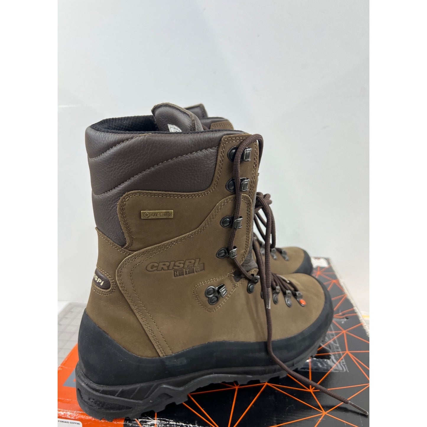Crispi Men's Guide Insulated 200g GTX Waterproof Hunting Boots Brown Sz. 11