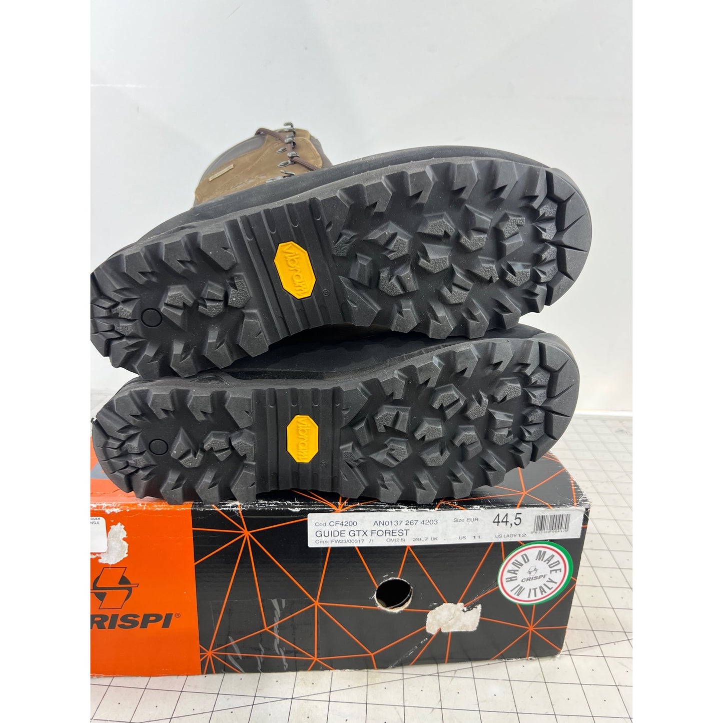 Crispi Men's Guide Insulated 200g GTX Waterproof Hunting Boots Brown Sz. 11