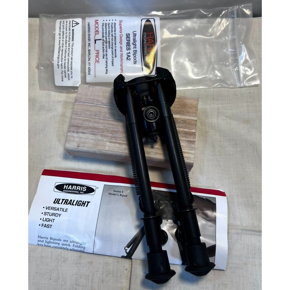 Harris Engineering Series 1A2 Model L Ultralight Bipod Adjustable Rail Mount New
