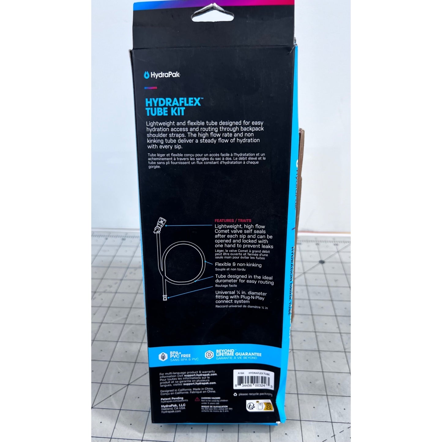 HydraPak HydraFlex Hydration Drink Tube Kit 36 In New