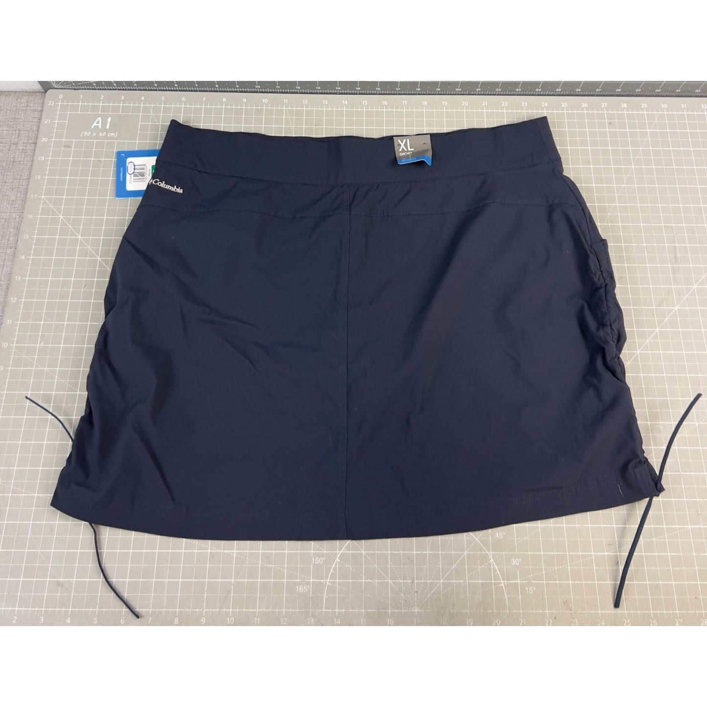 Columbia Womens Omni-Shade Skort Abyss XL New Blue NWT