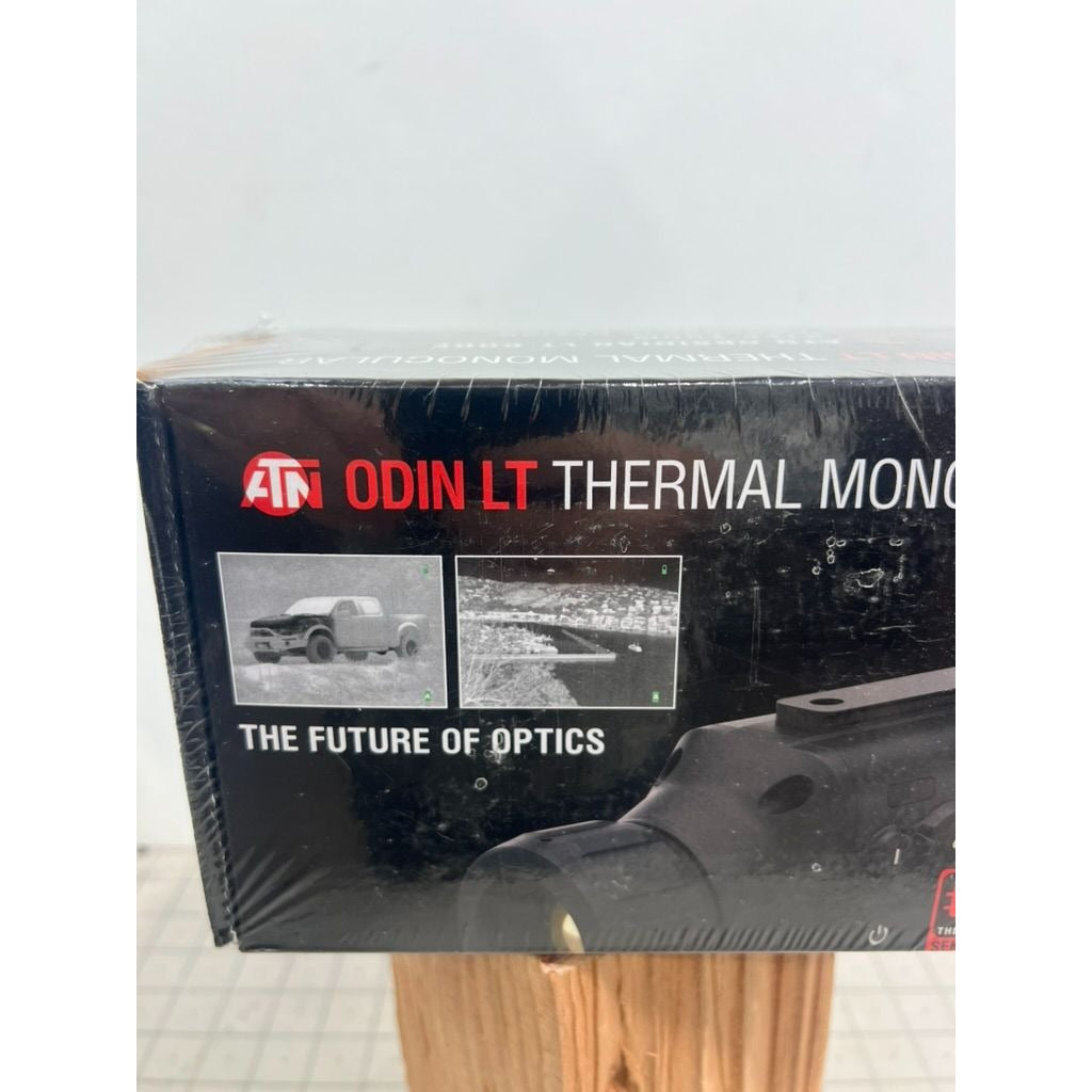 ATN ODIN LT 320 2-41x19mm Compact Thermal Monocular Black TIMNODN319X New Sealed