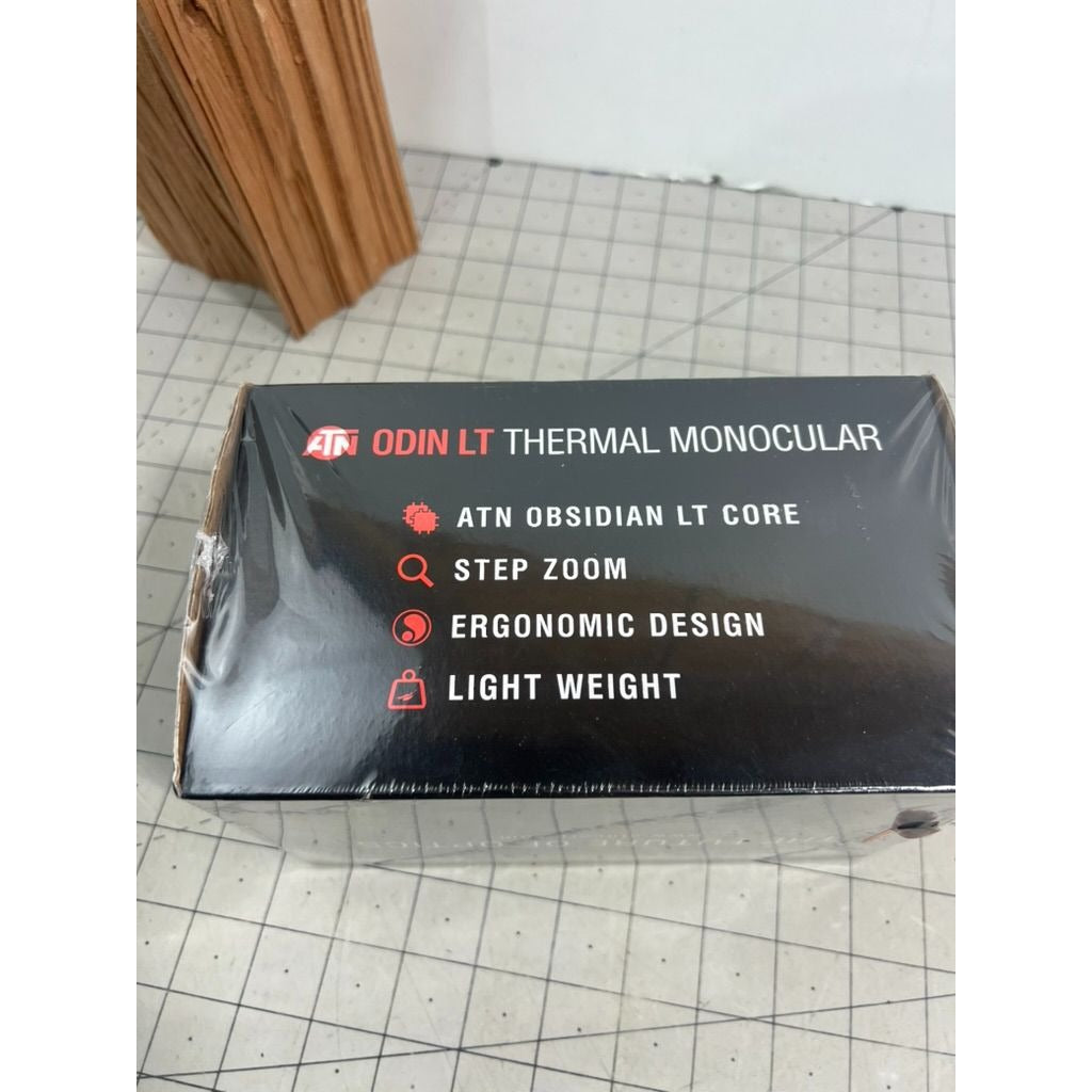 ATN ODIN LT 320 2-41x19mm Compact Thermal Monocular Black TIMNODN319X New Sealed
