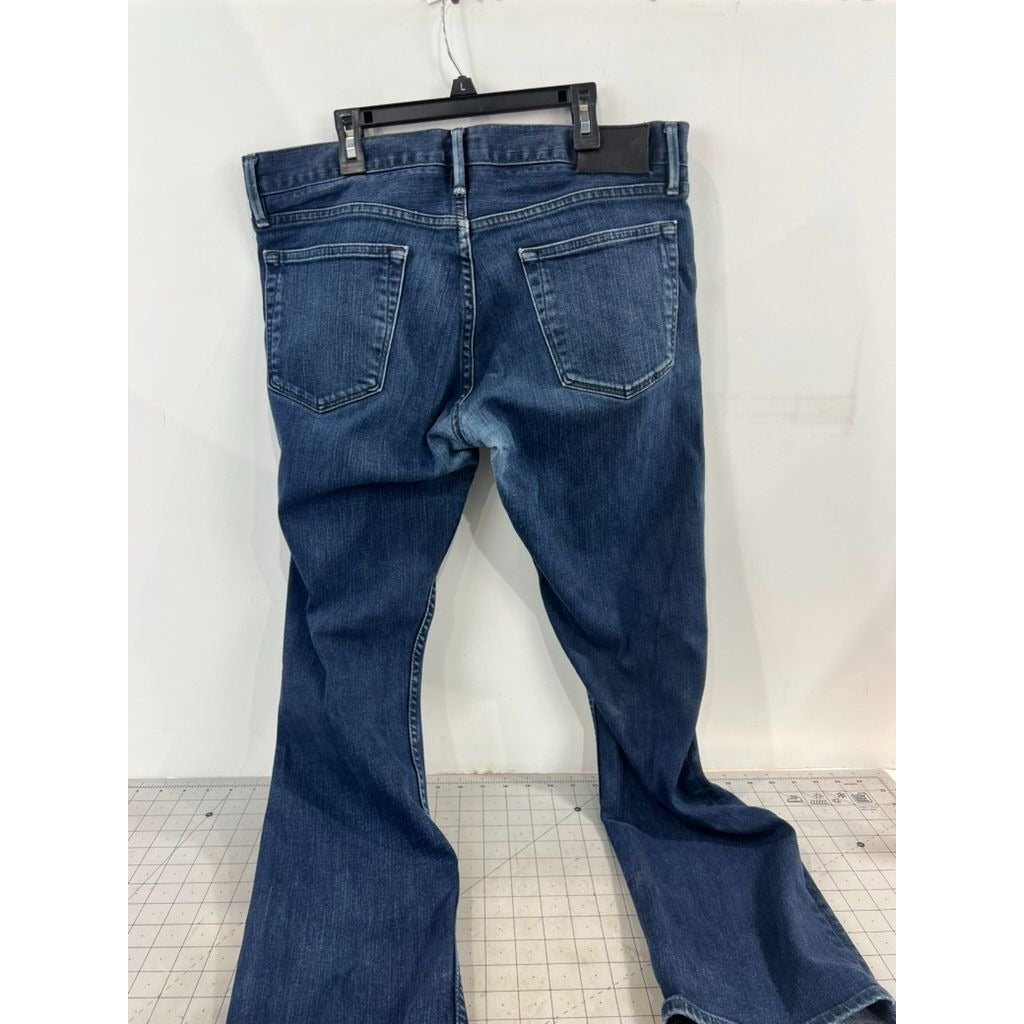 Polo Ralph Lauren Men's Denim Jeans 32x32 Straight-Leg Indigo Blue