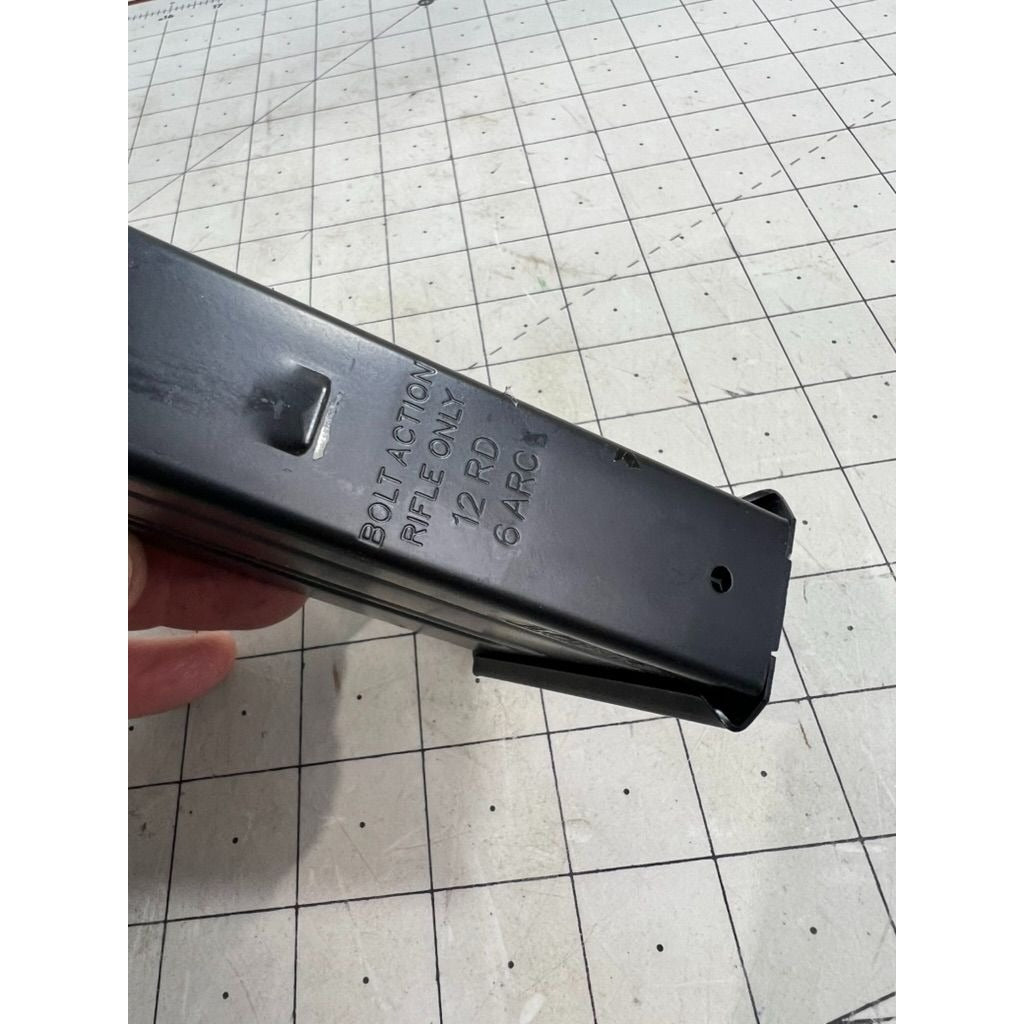 MDT Bolt Action Rifle Magazine 10 Round 6mm ARC Black Metal NEW