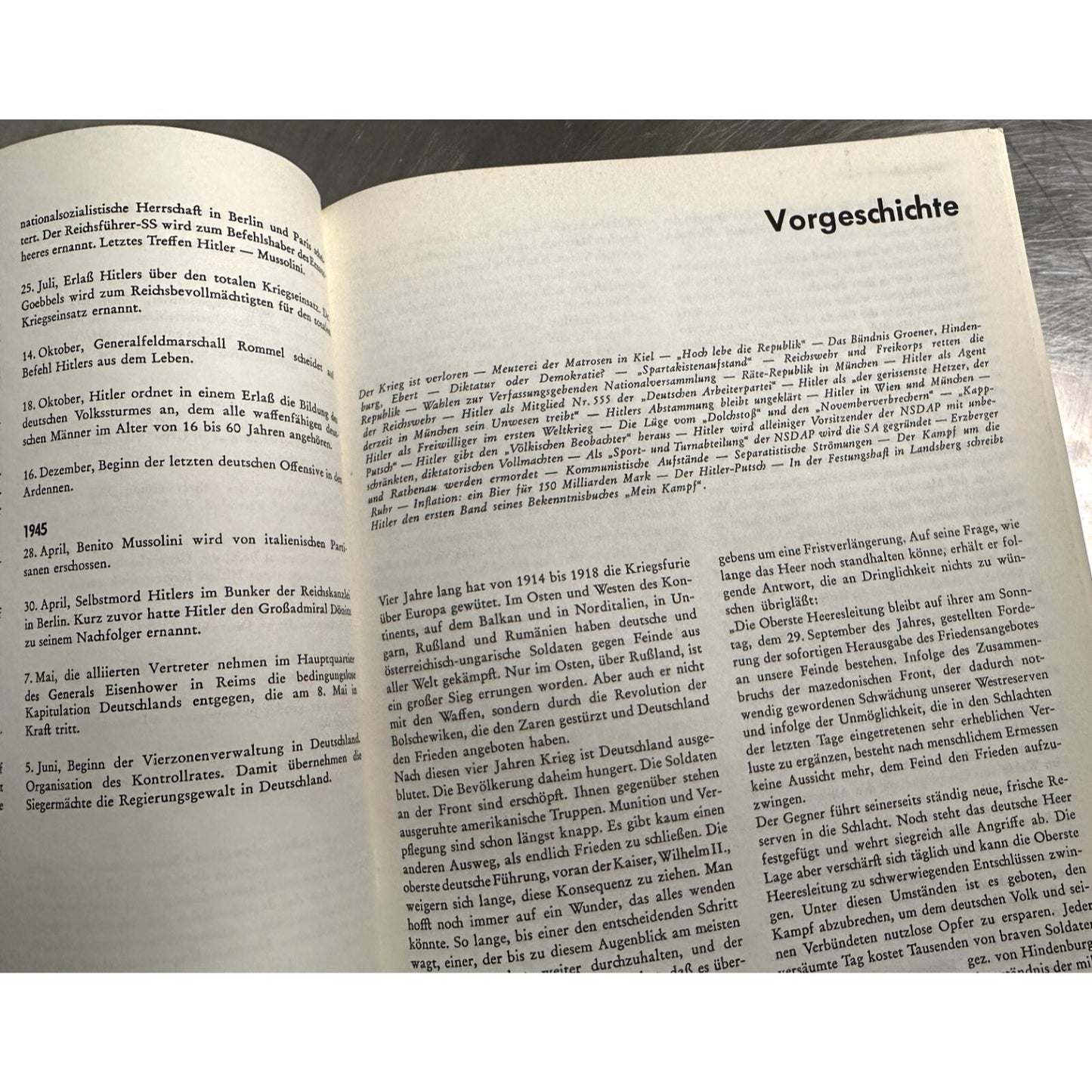 Illustrierte Geschichte des Dritten Reiches Hardcover Kurt Zentner 1965 Book One