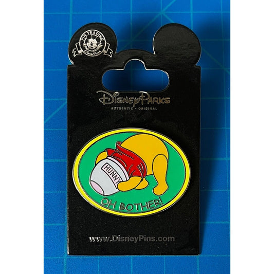 2020 Disney Parks Winnie The Pooh Stuck In A Hunny Pot Oh Bother Disney Pin