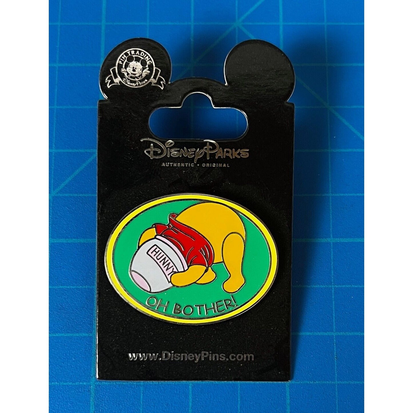 2020 Disney Parks Winnie The Pooh Stuck In A Hunny Pot Oh Bother Disney Pin
