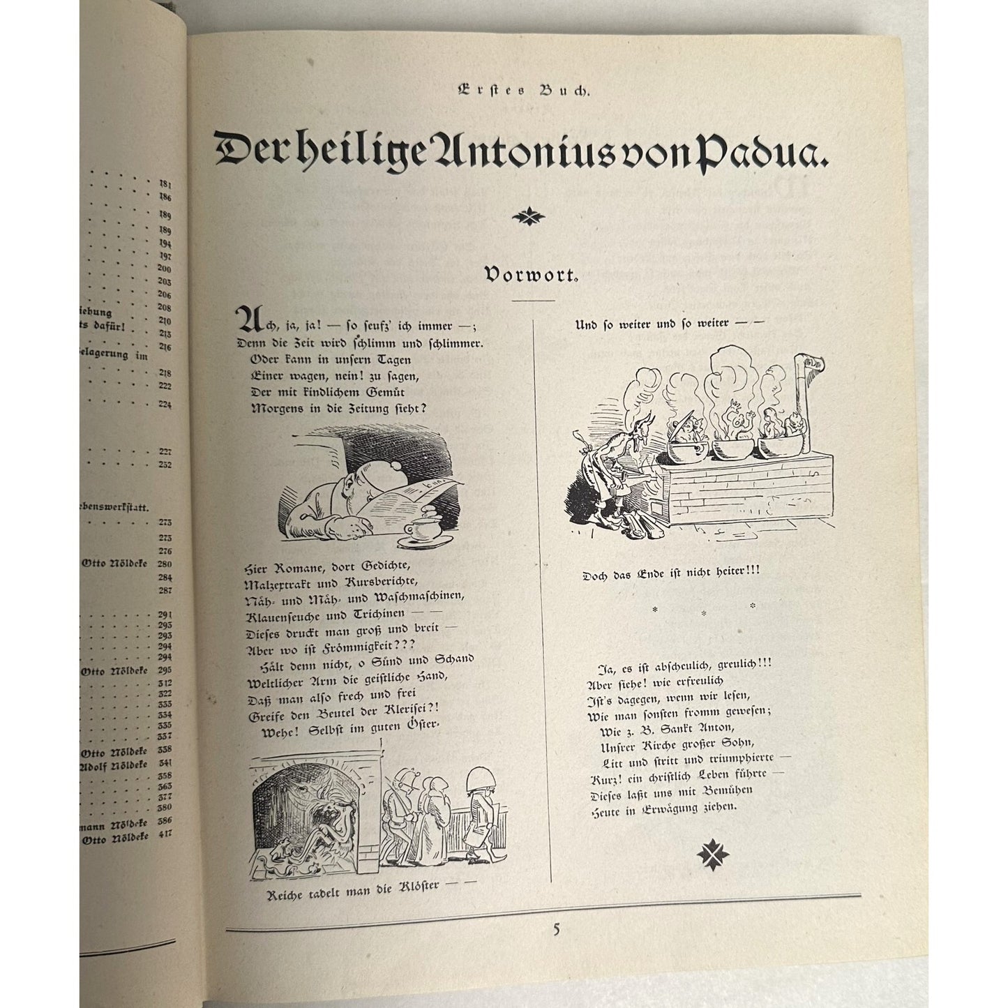 Neues Wilhelm Busch Album German Text 1500 Illustrations Hardcover 428 Pages 11.25x9