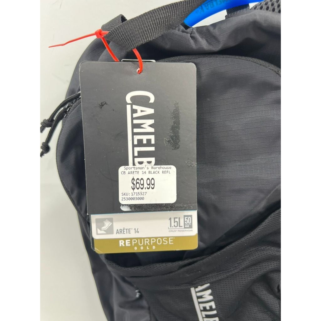 CamelBak Arete 14 1.5 Liter Hydration Pack - Black/Reflective New